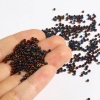 Immagine di Vetro Seme Perline Tondo Multicolore Per 2mm Dia., Foro:Circa 0.6mm, 1 Bottiglia