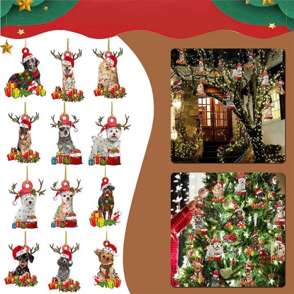 多色-24＃輝くフェイスレスドール  クリスマス ドール 手作り サンタクロース デコレーション ド 部屋の装飾 飾り長さ10cm、1 着 の画像