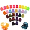 Picture of Plastic Hair Clips Multicolor 15mm x 15mm, 12 PCs