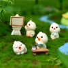 Immagine di Green - 9# Cute Duck Tent Resin Micro Landscape Miniature Decoration DIY Gardening Accessories 3.5x2.5cm, 1 Piece