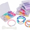 Bild von Polymer Ton DIY handgemachtes Handwerkszubehör Bunt 7mm x 6mm, 6mm D., 1 Box