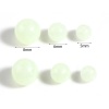 Picture of Acrylic Beads Round Light Green Glow In The Dark Luminous 2000 PCs