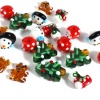 Bild von Muranoglas Weihnachten Perlen Bunt 1 Stück