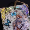 Immagine di PVC DIY Decorazione Di Scrapbook Adesivi Multicolore 15cm x 10.5cm, 1 Pacchetto