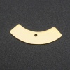 Bild von Edelstahl Charms Geometrie Vergoldet 25.5mm x 25mm, 1 Stück