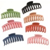 Image de Pinces à Cheveux en Plastique Multicolore Rectangle 11cm, 1 Pièce