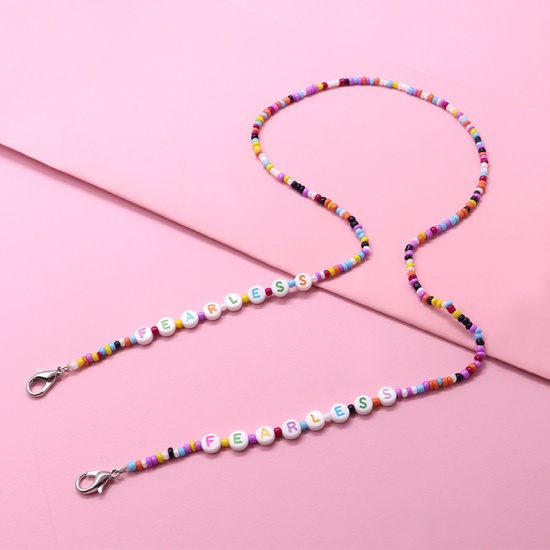 Picture of Acrylic Beads Flat Round At Random Color Initial Alphabet/ Capital Letter Pattern About 7mm Dia., Hole: Approx 1.4mm, 500 PCs