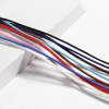 Image de Colliers de Corde Tressé en Cire Coréen + Polyester Multicolore, 45cm Long, 20 Pièces