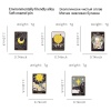 Picture of Zinc Based Alloy Tarot Pin Brooches Rectangle Multicolor Enamel 30mm x 21mm, 1 Piece