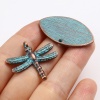 Picture of Zinc Based Alloy Ocean Jewelry Charms Antique Copper Patina 10 PCs