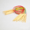 Picture of Bamboo & Plastic Circular Circular Knitting Needles At Random Color 1 Set