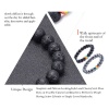 Image de Bracelets Raffinés Bracelets Délicats Bracelet de Perles en Pierre ( Naturel ) Elastique 1 Pièce