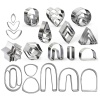 Picture of Stainless Steel Material Accessory Set For DIY Earings Pendants Multicolor 18cm x 6cm, 1 Set