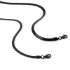 Bild von 304 Edelstahl Schlangenkette KetteZubehör Halskette Schwarz 1 Strang