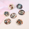 Picture of PU Leather Boho Chic Bohemia Pendants Round Multicolor