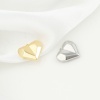 Immagine di Copper Valentine's Day Charms Heart Real Gold Plated Faceted 13mm x 11mm, 2 PCs