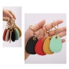 Picture of PU Leather Simple Keychain & Keyring Gold Plated Multicolor Drop