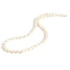 Image de Natural Pearl Baroque Beads Irregular White 36cm(14 1/8") long, 1 Strand (Approx 65 PCs/Strand)