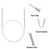 Picture of Stainless Steel Circular Knitting Needles 120cm(47 2/8") long, 1 Set