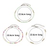 Picture of Resin Boho Chic Bohemia Anklet Set Multicolor Beaded 1 Set