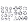 Picture of Stainless Steel Modeling Clay Tools Clay Cutters For Earring Jewelry Making Silver Tone