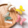 Picture of PC Stylish Hair Claw Clips Clamps Multicolor Butterfly Animal 8.7cm x 7cm