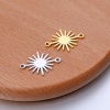 Picture of Stainless Steel Connectors Multicolor Sun 19mm x 14.5mm
