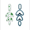 Picture of Plastic Modeling Clay Tools Clay Cutters DIY Kit For Polymer Clay Jewelry Earring Making Multicolor