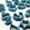 Picture of Plastic Modeling Clay Tools Clay Cutters DIY Kit For Polymer Clay Jewelry Earring Making Multicolor