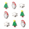 ウッド スペーサー クリスマス ビーズ 多色 10 個 の画像
