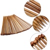 Picture of Bamboo Single Pointed Knitting Needles Brown 35cm(13 6/8") long