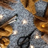 Picture of Bamboo Single Pointed Knitting Needles Brown 35cm(13 6/8") long