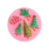 Immagine di Silicone Natale Muffa della Resina per Gioielli Rendendo Rosa 1 Pz