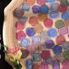 Immagine di PET Sigillo Di Cera DIY Decorazione Di Scrapbook Adesivi Multicolore Fiore 11cm x 7cm, 1 Serie ( 40 Pz/Serie)