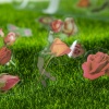 Immagine di PVC Collezione Flora DIY Decorazione Di Scrapbook Adesivi Multicolore Fiore 11cm x 7.5cm, 1 Serie ( 40 Pz/Serie)