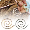 Immagine di Lega Ferri da Maglia Spirale Multicolore 4cm x 4cm, 1 Pz