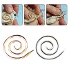 Immagine di Lega Ferri da Maglia Spirale Multicolore 4cm x 4cm, 1 Pz
