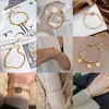 Picture of 304 Stainless Steel Stylish Bracelets Gold Plated 15cm(5 7/8") long