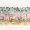 Immagine di Cristallo ( Sintetico ) Perline Cubo Multicolore Come 3mm x 2mm, 1 Pz