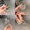 Bild von Brosche Davidshirsch Schmetterling Vergoldet Bunt mit Strass 1 Stück
