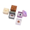 Bild von Paper Jewelry Gift Boxes Square At Random Color 5cm x 5cm , 6 PCs