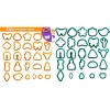 Picture of Plastic Modeling Clay Tools DIY Handmade Earring Jewelry Material Set Multicolor Butterfly Animal Cactus