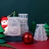Immagine di Silicone Natale Muffa della Resina per Gioielli Rendendo Bianco 1 Pz