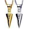 Picture of Retro Pendant Necklace Triangle Arrowhead