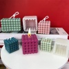 Bild von Silicone Resin Mold For Jewelry Magic Square Soap Candle Making White