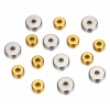 Immagine di 304 Stainless Steel Spacer Beads Flat Round 50 PCs