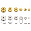 Immagine di 304 Stainless Steel Spacer Beads Flat Round 50 PCs