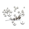 Immagine di 304 Stainless Steel Spacer Beads Flat Round 50 PCs