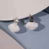 Picture of Resin Weather Collection Charms Cloud House Silver Tone 3D 2.6cm x 2cm