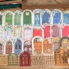 Bild von PET DIY Scrapbook Sticker Aufkleber Bunt Fenster 16.5cm x 8.5cm, 1 Set ( 15 Stück/Set)